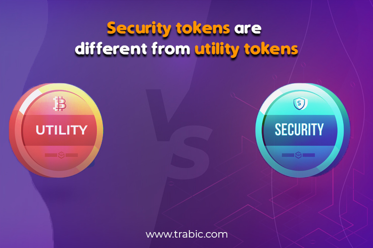 Security tokens are different from utility tokens