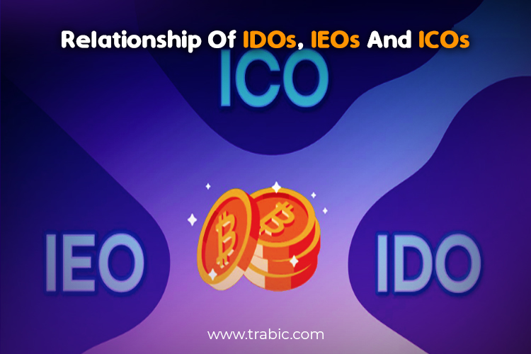 Relationship of ICOs, IEOs, IDOs