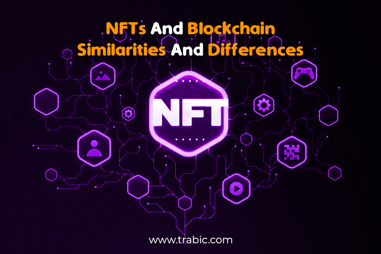 Similarities and differences between NFTs and blockchain