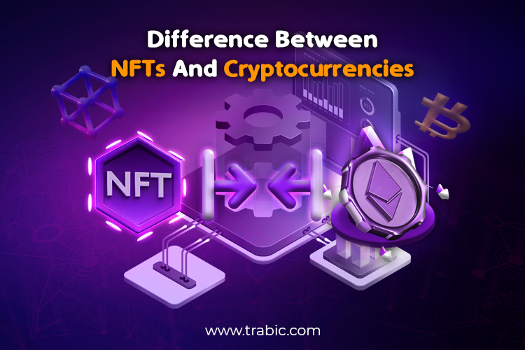 Difference between NFTs and cryptocurrencies